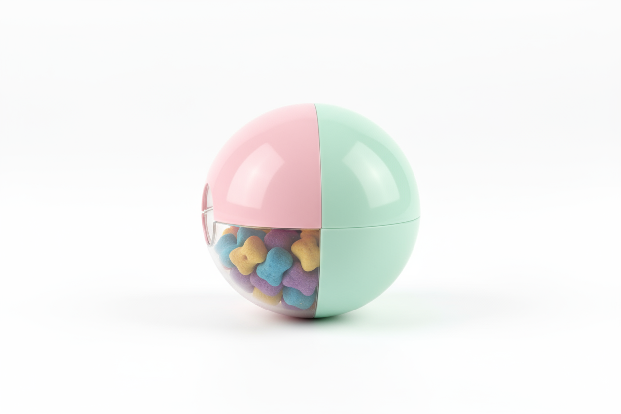 Guinea Pig Treat-Ball Toy - Interactive Feeder